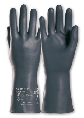 Manusi de protectie chimica Honeywell NITROPREN 717, nitril