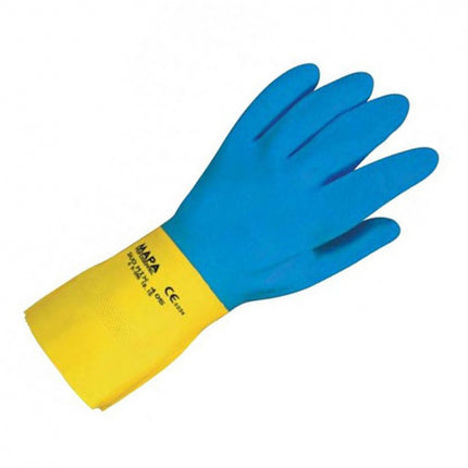 Manusi de protectie chimica Mapa ALTO DUO MIX 405, latex