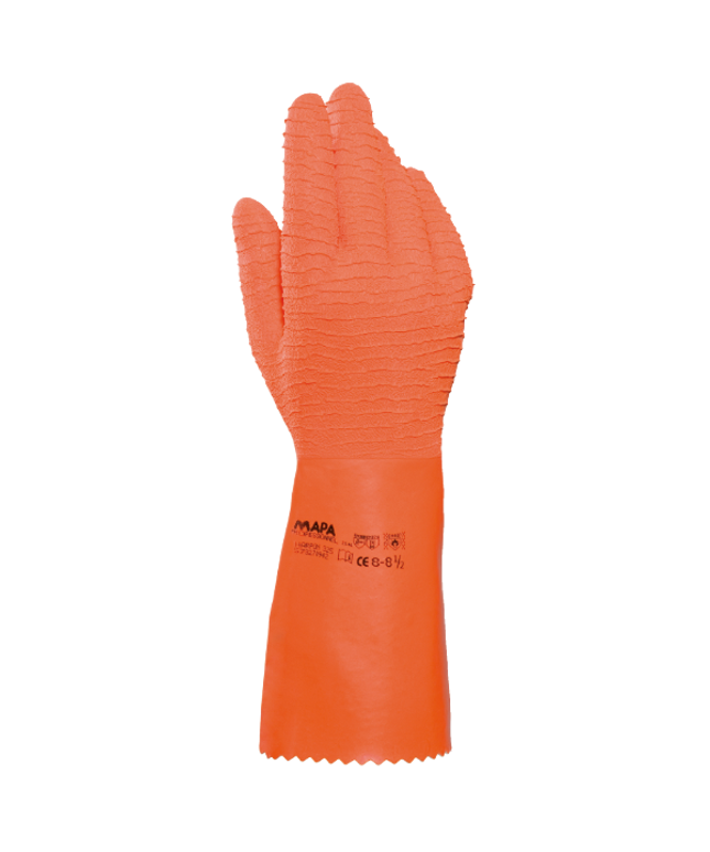 Manusi de protectie chimica Mapa HARPON 325, latex
