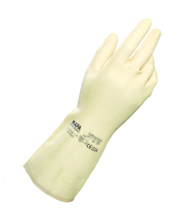 Manusi de protectie chimica Mapa VITAL 175, latex