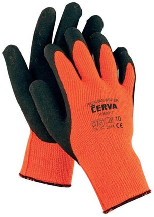 Manusi de protectie de iarna Cerva PALAWAN WINTER, impregnate in latex