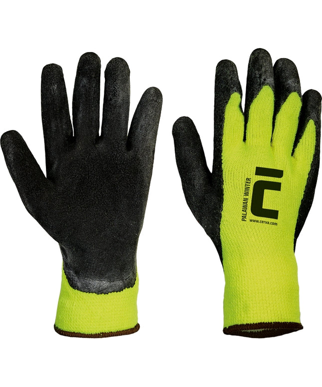 Manusi de protectie de iarna Cerva PALAWAN WINTER, impregnate in latex