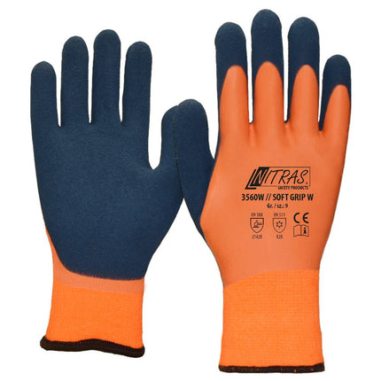 Manusi de protectie de iarna Nitras SOFT GRIP W, latex