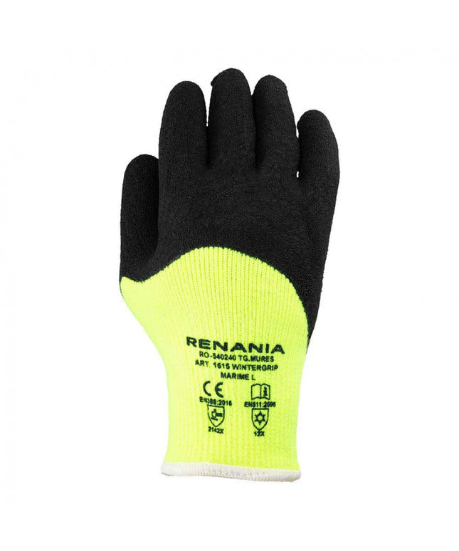 Manusi de protectie de iarna Renania WINTERGRIP, latex