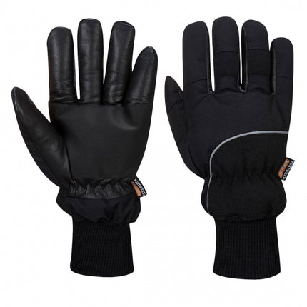 Manusi de protectie depozit frigorific Portwest APACHA A751, piele bovina si nailon