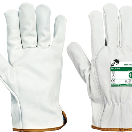 Manusi de protectie sudura PUGNAX BLUE, piele bovina, 35 cm, ata kevlar