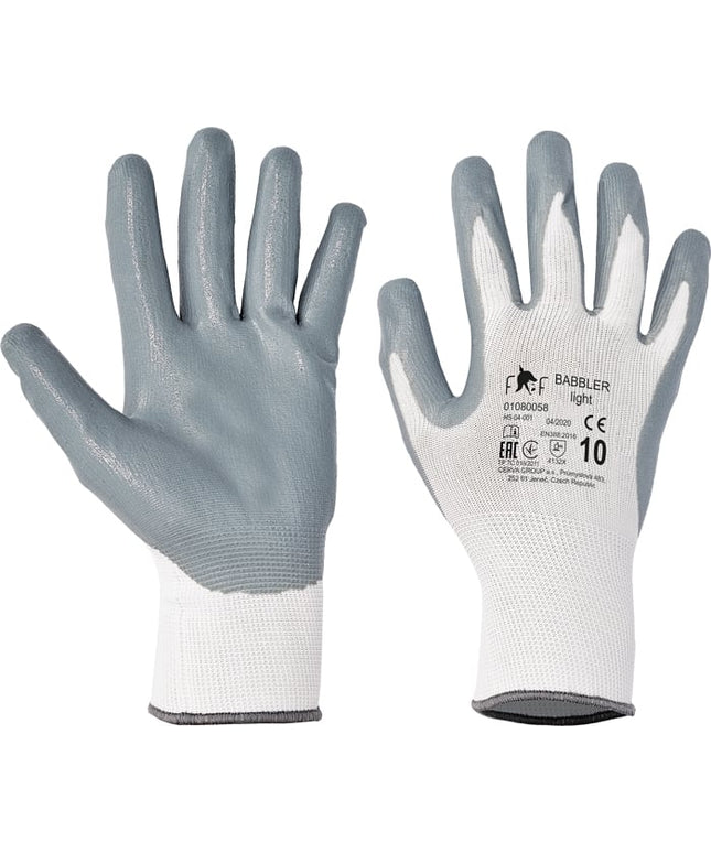 Manusi de protectie Fridrich BABBLER LIGHT HS-04-001, impregnate in nitril