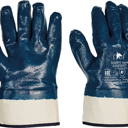 Manusi de protectie Fridrich SWIFT LIGHT HS-04-008, impregnate in nitril