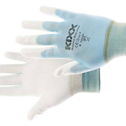 Manusi de protectie Kixx BALANCE BLUE, impregnate in poliuretan