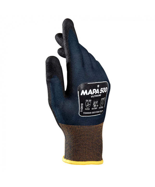 Manusi de protectie Mapa Ultrane-500GP, impregnate in nitril