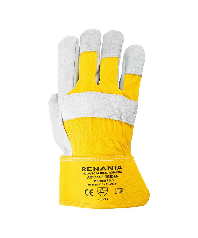 Manusi de protectie Renania RIDER, piele spalt bovina
