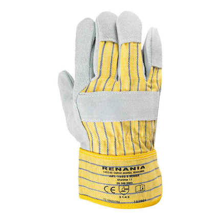 Manusi de protectie Renania SUPER REIDER, piele spalt bovina
