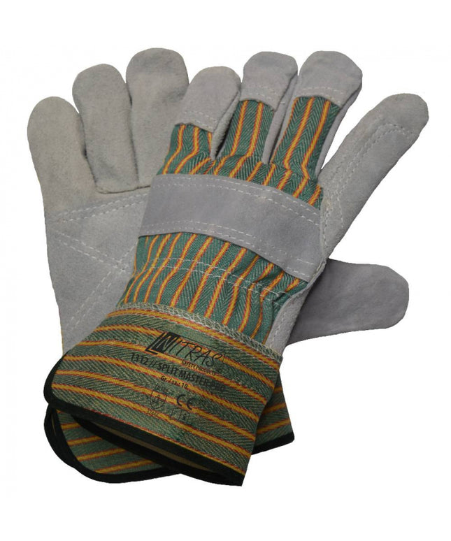 Manusi de protectie Nitras MASTER PRO, piele spalt bovina