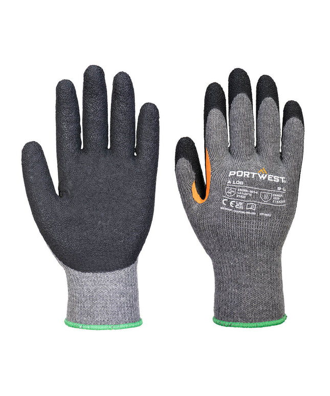 Manusi de protectie Portwest latex Grip A106, impregnate in latex, set 12 per