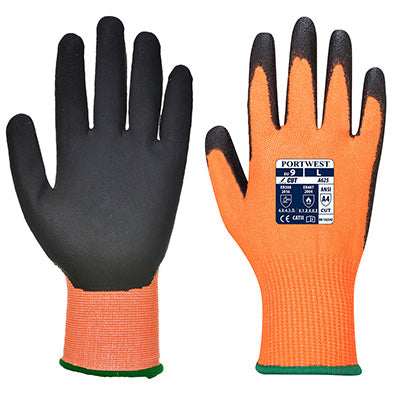 Manusi de protectie taiere Portwest A625, impregnate in poliuretan