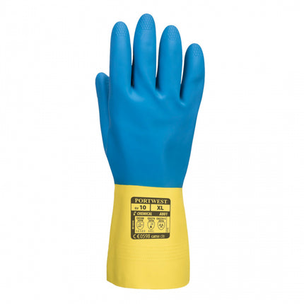 Manusi de protectie Portwest A801, impregnate in latex dublu