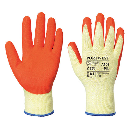 Manusi de protectie Portwest A109 GRIP GLOVE, impregnate in latex