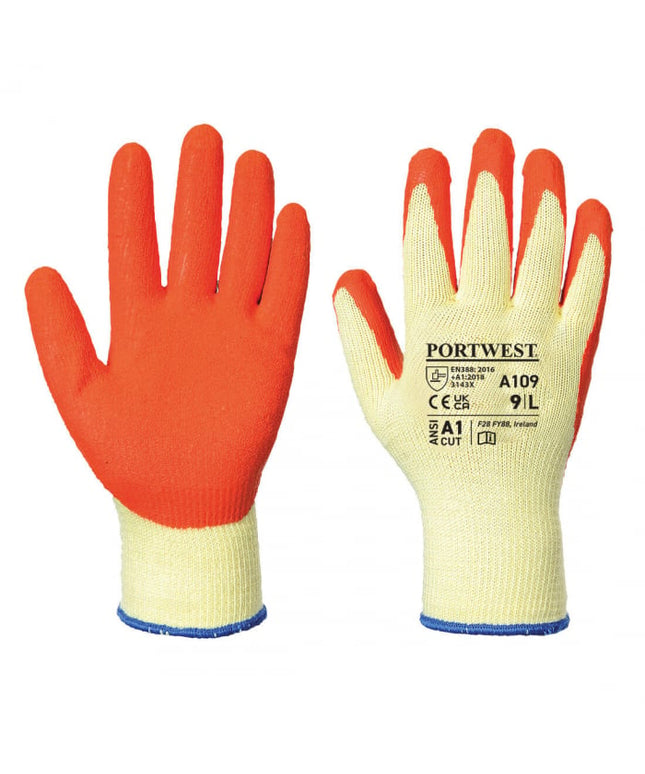 Manusi de protectie Portwest A109 GRIP GLOVE, impregnate in latex