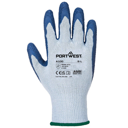 Manusi de protectie Portwest A100 GRIP, impregnate in latex