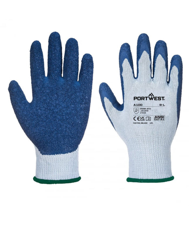 Manusi de protectie Portwest A100 GRIP, impregnate in latex
