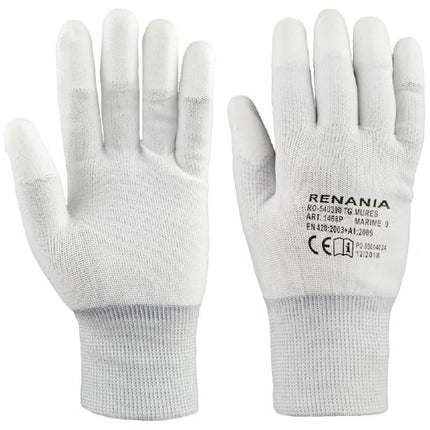 Manusi de protectie Renania BEST, impregnate in poliuretan, set 12 per (C205)