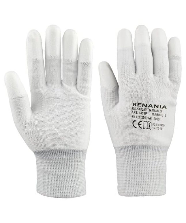 Manusi de protectie Renania BEST, impregnate in poliuretan, set 12 per (C205)