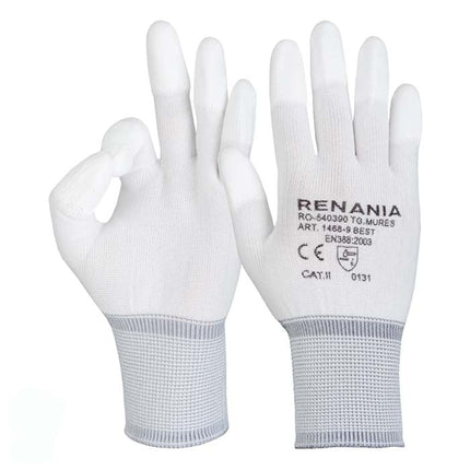 Manusi de protectie Renania BEST, impregnate in poliuretan, set 12 per (C205)