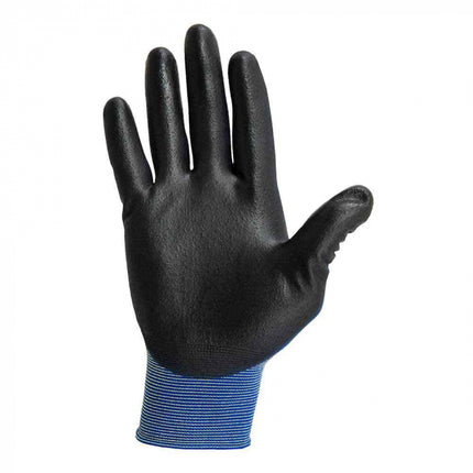 Manusi de protectie Renania BLUE LITE, impregnate in poliuretan, compatibila cu ecran tactil