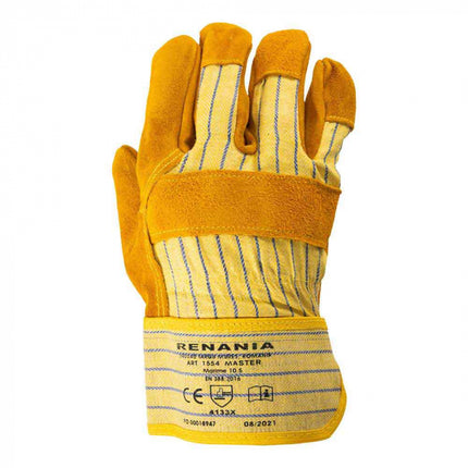 Manusi de protectie Renania MASTER, piele spalt bovina