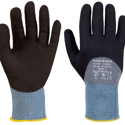 Manusi de protectie Renania NFT KNUCKLE, impregnate in spuma nitrilica