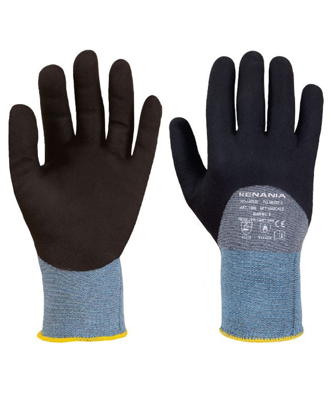 Manusi de protectie Renania NFT KNUCKLE, impregnate in spuma nitrilica