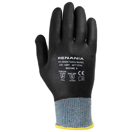 Manusi de protectie Renania NFT TOTAL, impregnate in spuma de nitril