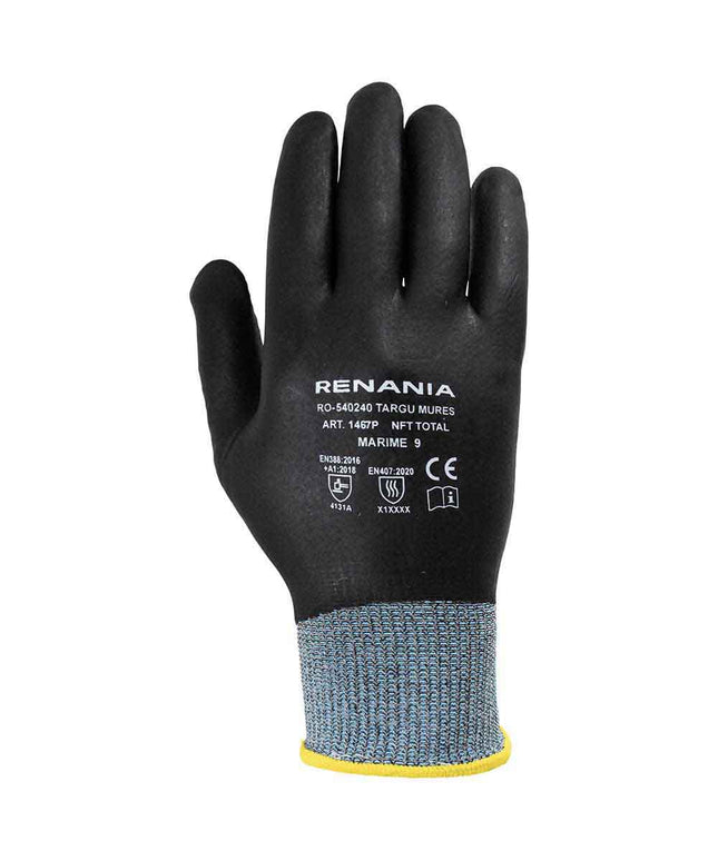 Manusi de protectie Renania NFT TOTAL, impregnate in spuma de nitril