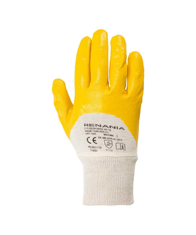 Manusi de protectie Renania YELLOW, nitril