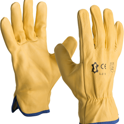 Manusi de protectie Sacobel DRIVE L-2Y, piele box bovina integral