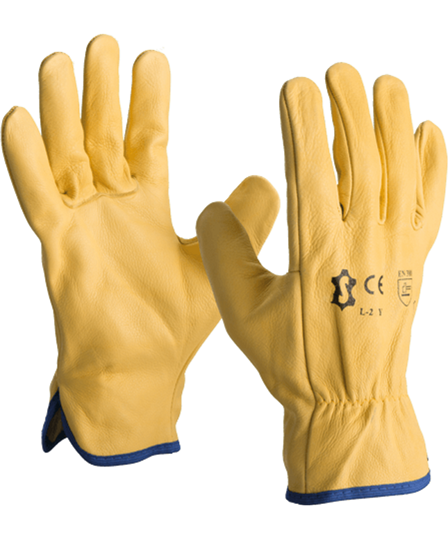 Manusi de protectie Sacobel DRIVE L-2Y, piele box bovina integral
