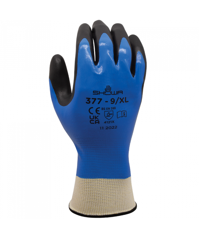Manusi de protectie Showa FOAM GRIP 377. impregnate in spuma de nitril