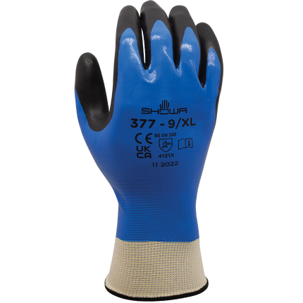 Manusi de protectie Showa FOAM GRIP 377. impregnate in spuma de nitril