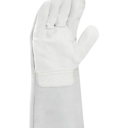 Manusi de protectie sudura Ardon COY, ata kevlar, piele spalt bovina, 15 cm