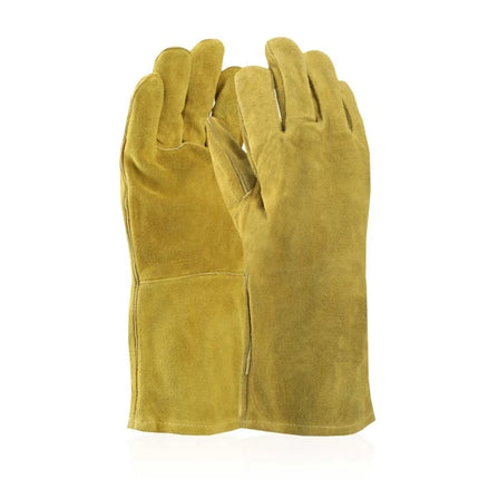 Manusi de protectie sudura Ardon KIRK, piele spalt bovina, ata kevlar, 35cm