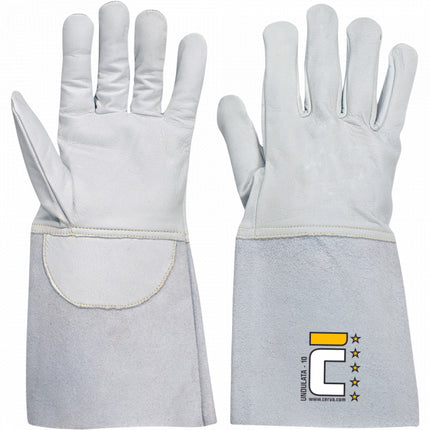 Manusi de protectie sudura Cerva UNDULATA, piele capra, ata kevlar