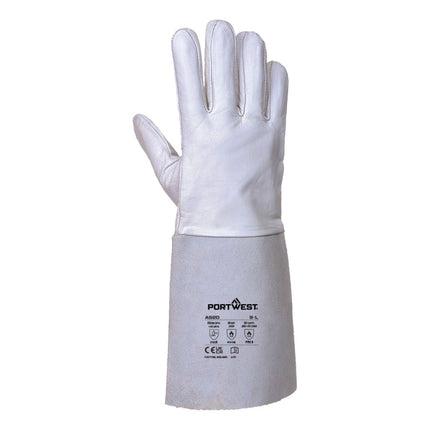Manusi de protectie sudura Portwest PREMIUM TIG WELDING, piele de capra