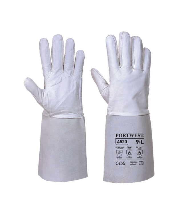 Manusi de protectie sudura Portwest PREMIUM TIG WELDING, piele de capra