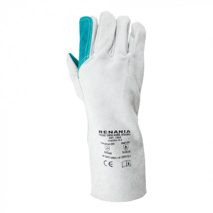 Manusi de protectie sudura Renania 1800, piele spalt bovina, 35 cm