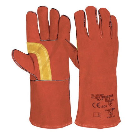 Manusi de protectie sudura Renania 1801K NEW, piele spalt bovina, ata kevlar