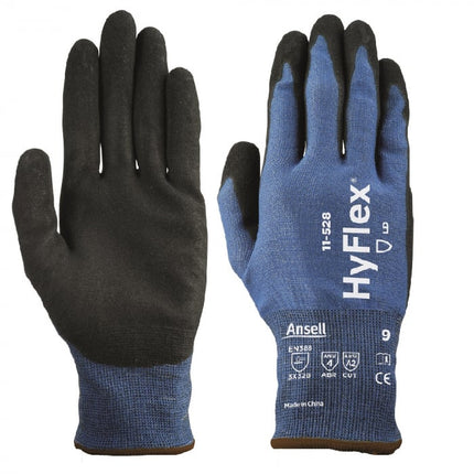Manusi de protectie taiere Ansell 11-528 HyFlex, spuma nitril