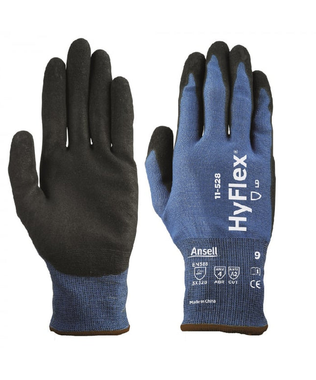 Manusi de protectie taiere Ansell 11-528 HyFlex, spuma nitril