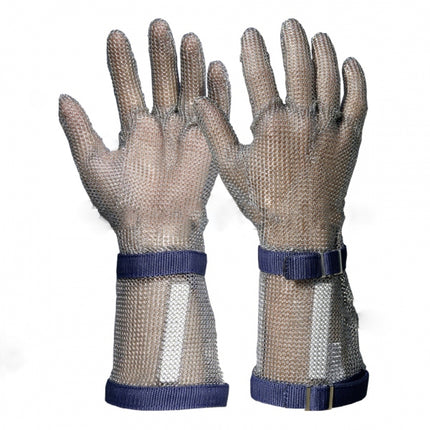 Manusa de protectie taiere din zale de inox, 24 cm, pret per bucata