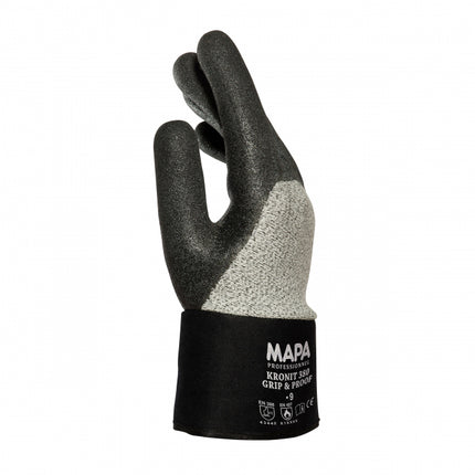 Manusi de protectie taiere Mapa KRONIT 380, impregnate in nitril