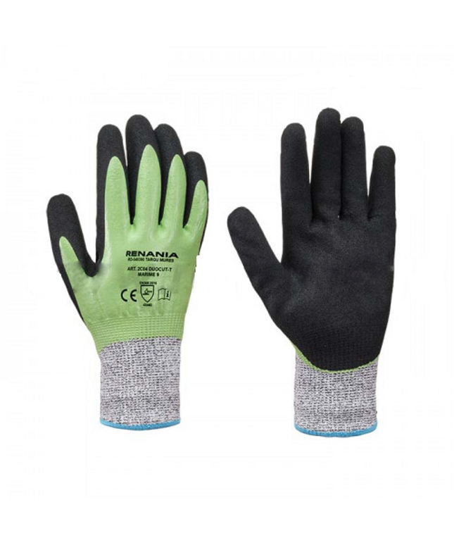 Manusi de protectie taiere Renania DUOCUT-T, impregnate in nitril
